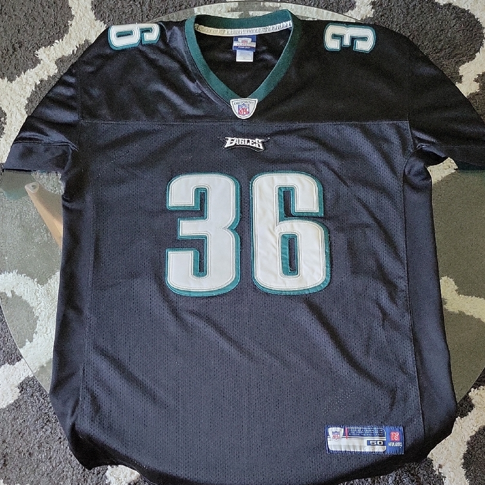 Vintage Reebok Authentic NFL Philadelphia Eagles #36 Westbrook Jersey Size 50